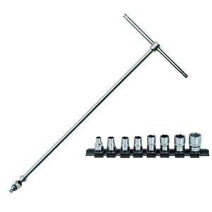 Usag <b>T</b>-Handle Wrench with 1/2'' Jointed Square <b>Drive</b> for Tightening and Loosening Fasteners - Product Image 1