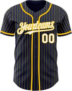 Custom Teamwear Embroidered Printed Baseball Jersey 100% <b>Polyester</b> Sublimated Twill Button Baseball <b>Shirts</b> - Product Image 3