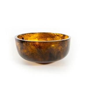 Bol à fruits et desserts en résine blanche à motif tourbillon, vaisselle en résine, vente chaude 2026, pour table à manger, couverts en résine faits à la main - Product Image 3