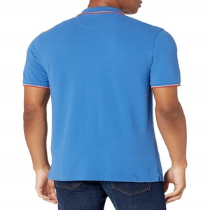 Camiseta de golf táctica de secado rápido de manga corta para hombre, jersey de piqué de alta calidad en tejido de punto de poliéster - Product Image 2