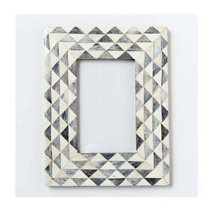 <b>Antique</b> Fancy Wood Bone Inlay MOP Photo <b>Frame</b> Manufacturer and Exporter Customized New Design Bone Inlay Photo <b>Frame</b> - Product Image 1
