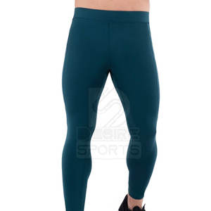 Pantalon de compression léger pour homme, taille élastique, respirant, séchage rapide, services OEM personnalisés, prix bas - Product Image 2