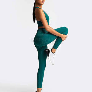 Conjunto de Yoga Personalizado para Mujer, Conjunto de Yoga de Alta Calidad para Mujer, Conjunto de Yoga de Talla Grande para Mujer en Venta en Línea - Product Image 4