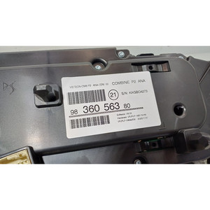 PANEL DE INSTRUMENTOS CENTRAL PEUGEOT 208 Serie 9836056380 EB2ADT-HNK-HN05 (19>) - Product Image 4