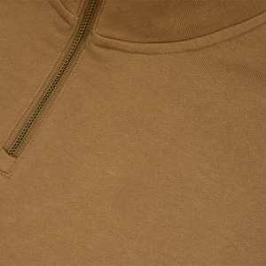 Vente en gros de sweat-shirt à fermeture éclair pour femmes, sweat-shirt à manches longues, col roulé, veste à capuche courte avec fermeture éclair pour vêtements d'extérieur - Product Image 4