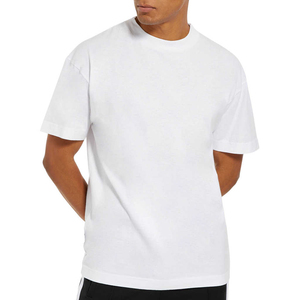 เสื้อยืดผู้ชายคอตตอน 100% ขายส่ง ระบายอากาศ แห้งเร็ว คอกลม สไตล์ฮิปฮอป ลายเรียบ ย้อมสีพื้น น้ำหนัก 200 กรัม รับผลิตแบบ OEM - Product Image 1