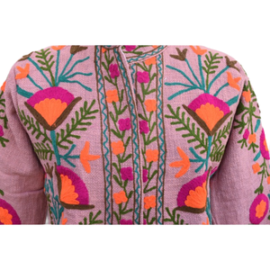 Chaqueta Algodón TNT SUZANI Bordado Abrigo de mujer Forro de algodón transpirable Patrón floral Casual Invierno - Product Image 5