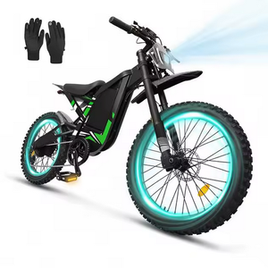 Moto électrique tout-terrain pour adultes, moteur 350W, 40 MPH, scooter à deux roues pliable, étanche, avec télécommande par capteur, autonomie 30-40 km - Product Image 1