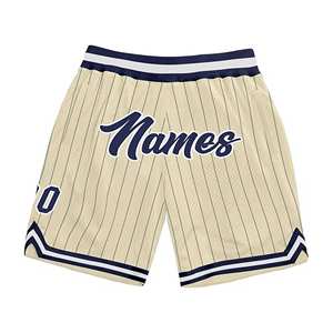 Pantalones cortos de baloncesto para hombre personalizados 100% poliéster cintura elástica patrón sólido servicio OEM disponible para uso en equipo - Product Image 3