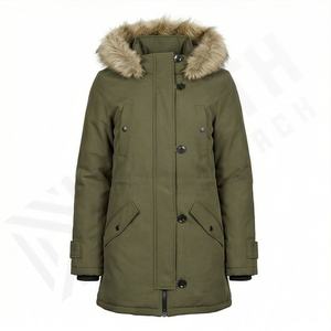 Manteau d'hiver en fourrure volumineuse pour femme, veste en peluche chaude, pardessus épais, parka pour femmes, coton en gros, vêtements thermiques tendance, vêtements d'extérieur chauds - Product Image 1