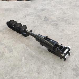 Mini-foreuse hydraulique 7,8 pouces pour excavatrice, équipement de forage de terre, moteur, roulement, construction agricole, garantie 1 an, États-Unis - Product Image 3