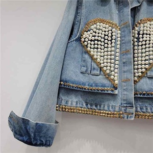 Chaqueta Estilo Universitaria de Secado Rápido, Nueva y Económica al por Mayor, Chaqueta Vaquera para Mujer, Diseño Superior - Product Image 2