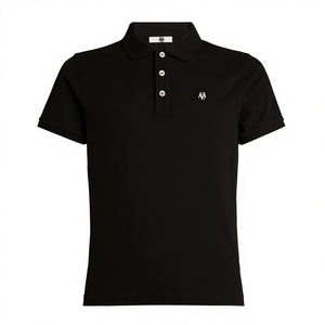 T-shirt pour homme personnalisé avec logo, tricoté, respirant, de haute qualité, décontracté et professionnel - Product Image 1