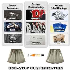 Personalizado DTF impreso hombres pantalones cortos elegante verano gimnasio desgaste transpirable tela vibrante diseño gráfico casual estilo de la calle inferior - Product Image 5