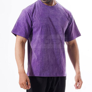 Utilisation en extérieur Nouveau design T-shirts délavés à l'acide pour hommes Vente en gros Fashion Wear T-shirts délavés à l'acide pour hommes - Product Image 1