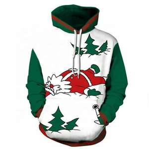 เสื้อมีฮู้ดสำหรับผู้ชาย/ผู้หญิงดีไซน์ใหม่สำหรับเทศกาลคริสต์มาสเสื้อฮู้ดออกแบบได้ตามต้องการพิมพ์ลายเต็มรูปแบบ - Product Image 5