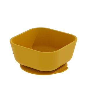 Cuenco de succión cuadrado de alimentación de bebé de silicona de grado alimenticio Vajilla antideslizante ecológica sin BPA para niños pequeños y niños - Product Image 3