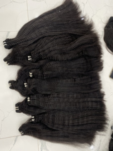 ผมเวียดนามดึงคู่ดิบ ผมตรงธรรมชาติ มัดผมที่ยังไม่ได้ - Product Image 6