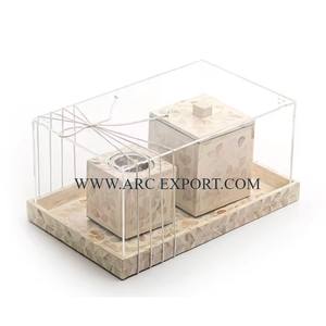 Último diseño Madre de La Perla Trabajo Hecho a mano Mubkhar Set Mejor calidad superior Elegante incienso y Bakhoor Quemador Oficina Fragancia - Product Image 1