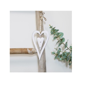 Painted Heart Standard Quality Metal Decoration With Multiple Size & Finishing Best Home Christmas and Other Festive - Product Image 5