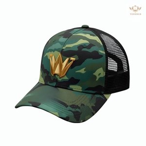 Casquette de sport réglable en coton de la meilleure qualité Casquette de camionneur de baseball avec logo personnalisé en camouflage pour papa-OEM Yokebud - Product Image 2