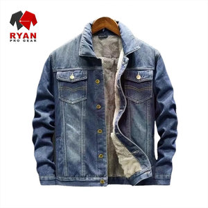 Veste en jean personnalisée Ryan Pro Gear pour hommes, tissu confortable et respirant avec logo personnalisé ODM OEM - Product Image 1