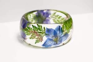 ผลิตภัณฑ์เครื่องประดับที่ดีกำไลข้อมือและกำไลข้อมือสายดี & เชื่อมโยงกำไลข้อมืออะคริลิคเรซิ่นดอกไม้กำไลเครื่องประดับสำหรับ - Product Image 5