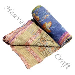 <b>Kantha</b> <b>Quilt</b> Gudari <b>Kantha</b> <b>Quilt</b> Gudari Hot Selling Wholesale Gold Supplier GD2259 Handmade <b>Kantha</b> <b>Quilt</b> Cotton Printed Indian - Product Image 1