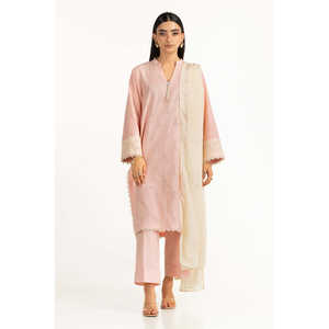 ชุดสูท 3 ชิ้น รุ่น IUSTKSD-987 ลายปักแจ็คการ์ด สไตล์เรียบหรู ระบายอากาศได้ดี - Product Image 5