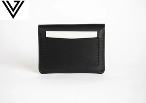 Luxury Sleek Slim RFID-Blocking Leather Cardholder <b>Wallet</b> Stylish Durable Design with Button Closure Gift for Men and Women - Product Image 2