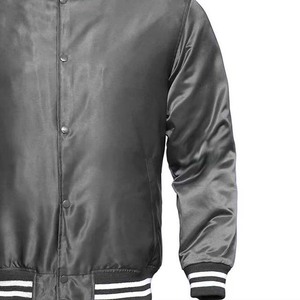 Chaqueta de satén de gran tamaño Chaqueta acolchada gruesa recortada - Product Image 5