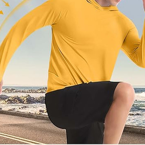 Logo personnalisé French Terry Sweats à capuche en coton épais Sweat à capuche vierge épais col à manches longues avec capuche Sweats à capuche pour hommes - Product Image 4