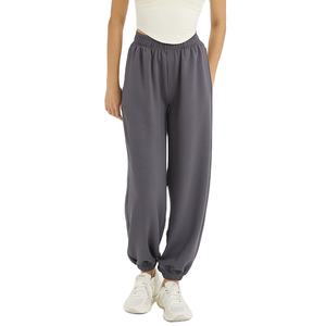 Pantalones de chándal de algodón para mujer, de corte holgado, informales, de cintura media, ideales para entrenamiento. - Product Image 2