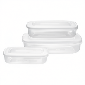 Ensemble de 3 récipients de conservation alimentaire blancs Tontarelli 930 ml, 1,9 et 3,0 L pour les familles - 9040572112 - Product Image 2