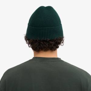 หมวกถักแบบผูกเป็นข้อมือสำหรับผู้ชายหมวกบีนนี่ปักลายสีพื้นหมวกให้ความอบอุ่นใส่ได้ทั้งชายและหญิงหมวกบีนนี่สำหรับฤดูหนาวตามสั่ง2025 - Product Image 4