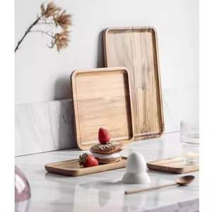 Plateau de service en résine écologique, finition polie, style moderne et luxueux, simple, 10x12 pouces, capacité de 501 ml, décoration intérieure, hôtels - Product Image 4