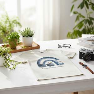 T-Shirt Casual Unisex Personalizzata 210GSM 100% Cotone - Opzioni di Stampa Serigrafica e DTG - Product Image 3