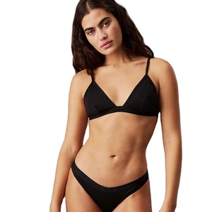 Nouveau Style Trempé Bikini Ensemble Maillots De Bain Femmes Triangle Bikini Split Maillot De Bain Avec Sangle Maillot De Bain Styles En Gros - Product Image 1