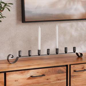 Porte-bougie en métal de haute qualité, design innovant, accent décoratif pour le salon, la chambre à coucher ou la table à manger - Product Image 1