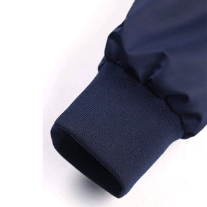 New Design Style Reversible With Stand Collar Pocket Decoration Bomber <b>Jackets</b> Wholesale High Quality Custom Men's Bomber <b>Jacket</b> - Product Image 4