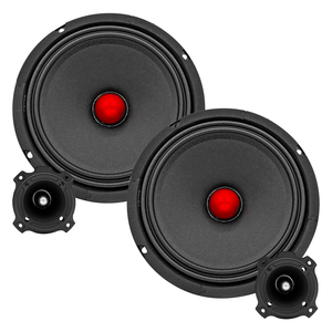 Haut-parleur de milieu de gamme 5Core 6,5 pouces + Combo Tweeter 500W PMPO 8 Ohm, Subwoofer 300W PMPO, Tweeters - Product Image 1