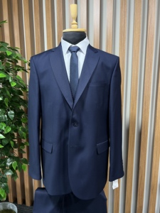 Costume d'élite pour hommes en tissu viscose et polyester sur mesure, meilleure vente, dernier design, costume de marié et d'affaires pour hommes - Product Image 5