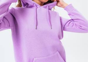 Conjunto Deportivo de Dos Piezas para Mujer, Estilo Invernal, Sudadera de Manga Larga, Ropa Casual con Estampado Sólido, 100% Algodón Felpa - Product Image 4