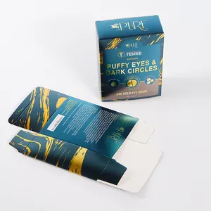 Individueller digitaldruck faltbare Kunstpapierbox für Meeresfrüchte Gefrierschrank Aufbewahrung von Getreide Packungsbox Verpackungsbox für gefrorene Lebensmittel