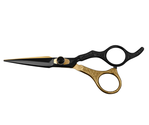 Tijeras profesionales para el cabello Tijeras de peluquería de 6 pulgadas para salón y hogar Japón Plata Acero inoxidable personalizado Estilo - Product Image 6