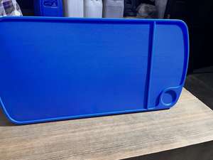 Plateau à dîner patient en plastique pour hôpitaux cliniques écoles-fabriqué à Delhi, granulés HDPE utilisés - Product Image 2