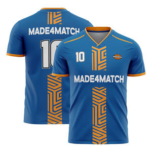 Made4Match, superventas, kits de camisetas de fútbol personalizados clásicos para niños, uniforme de fútbol a rayas de alta calidad - Product Image 4