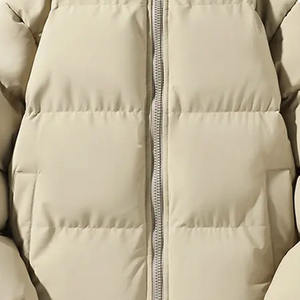 แจ็กเก็ตทรงพองป้องกันแบคทีเรียสำหรับผู้ชายผู้หญิง, เสื้อแจ็คเก็ตขนแกะสไตล์ใหม่คอปกตั้งทุกขนาดทำด้วยผ้าขนสัตว์ต่ำ - Product Image 5