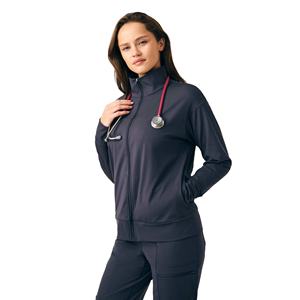 Blouse d'infirmière zippée pour femme de qualité supérieure, idéale pour l'été, vêtements d'hôpital tendance, blouses de travail très vendues pour femmes - Product Image 1
