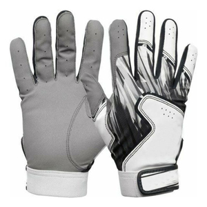 Gants de frappeur de baseball football américain personnalisés en gros Protection des mains pour homme femme Gants de baseball Gants à doigts entiers - Product Image 2